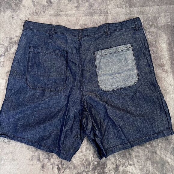 Armani Exchange linen blend Men's shorts waist 38 - Picture 7 of 12